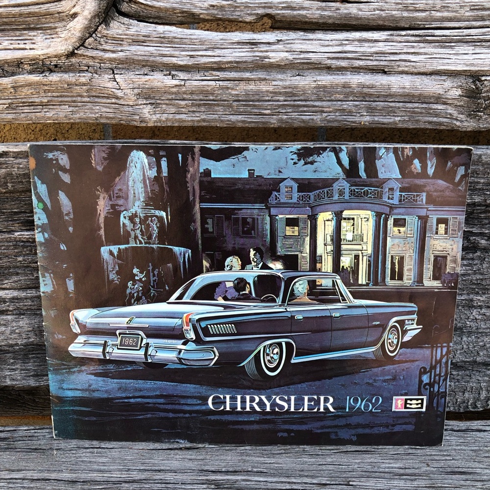 1962 Chrysler Windsor, Saratoga, New Yorker vintage original car brochure 60’s